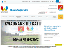 Tablet Screenshot of kanalizacja.wojkowice.pl
